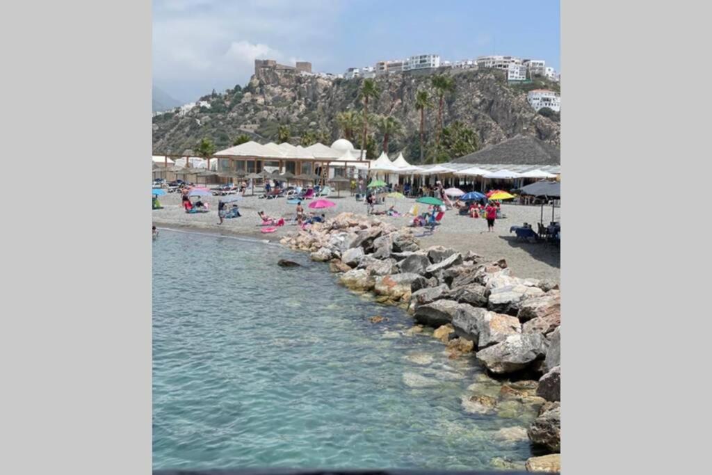 El Penon Idilico Piso A Pie De Playa Apartment Salobrena Luaran gambar